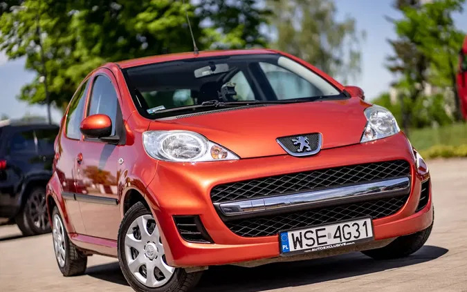 samochody osobowe Peugeot 107 cena 14900 przebieg: 46000, rok produkcji 2009 z Sierpc